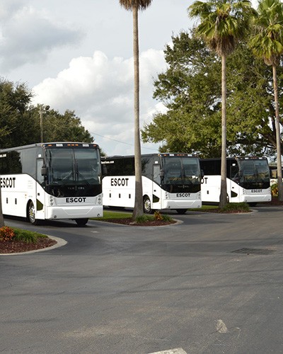 Charter Bus Rental for School Events by Escot Bus Lines